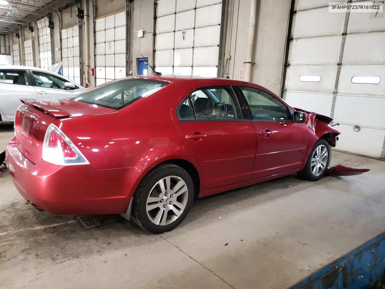 2007 Ford Fusion Se VIN: 3FAHP07Z37R161025 Lot: 53057774