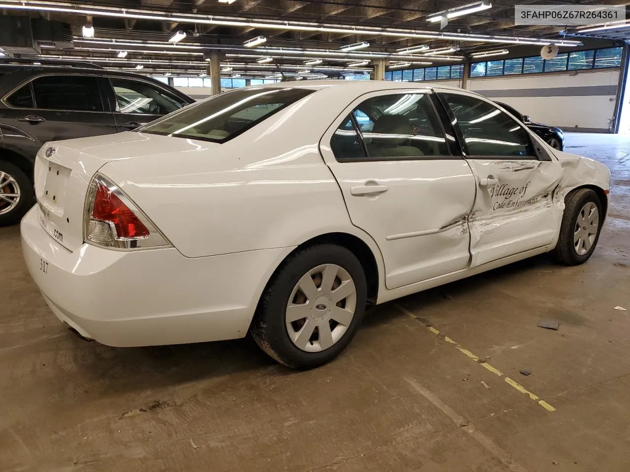 2007 Ford Fusion S VIN: 3FAHP06Z67R264361 Lot: 58972794