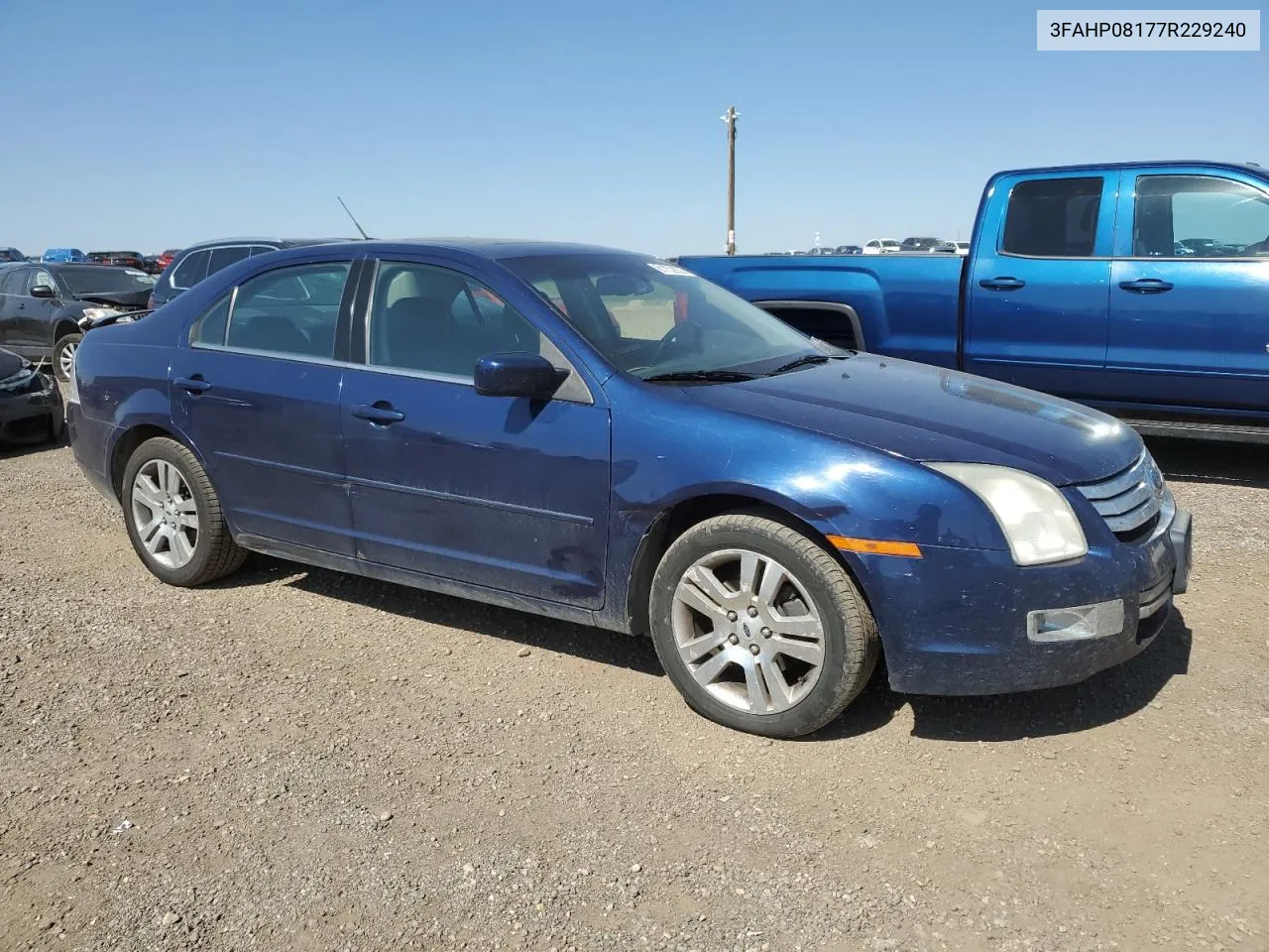 3FAHP08177R229240 2007 Ford Fusion Sel