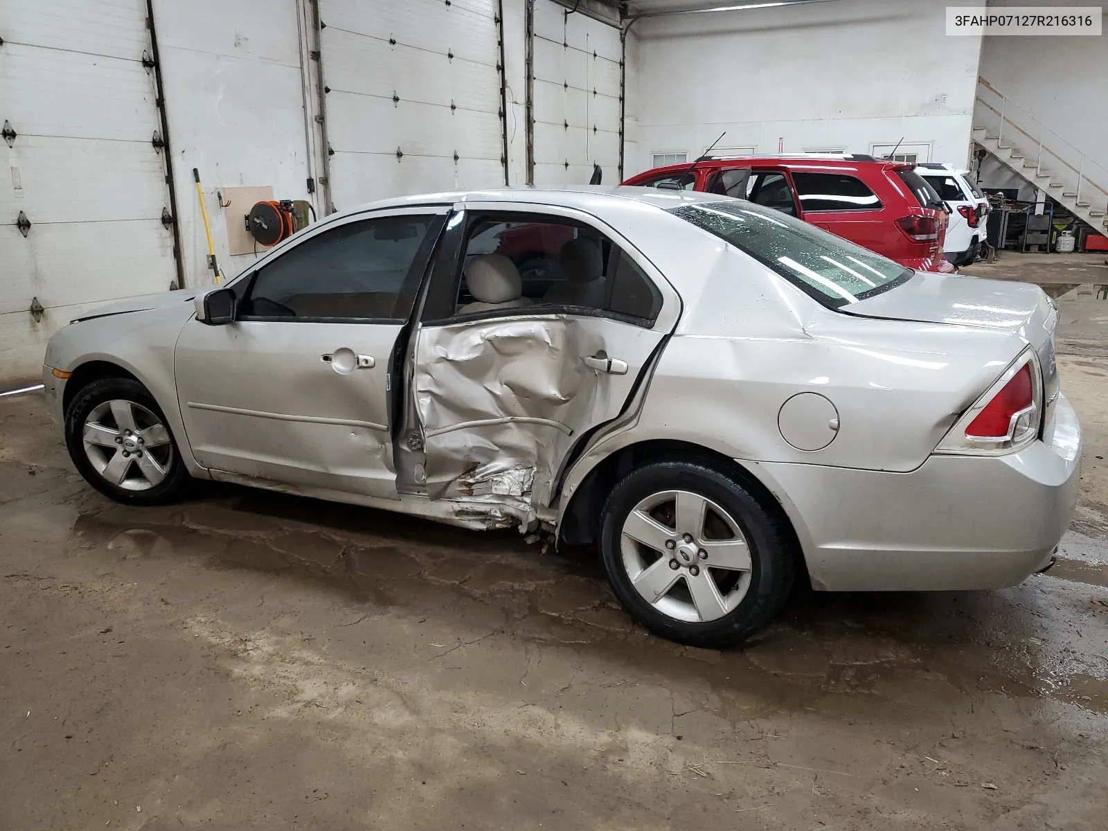 2007 Ford Fusion Se VIN: 3FAHP07127R216316 Lot: 61919104