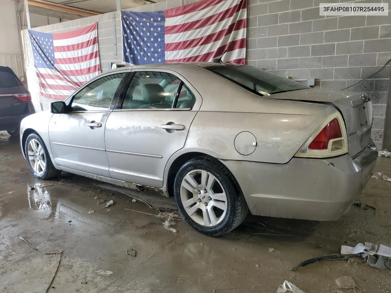 2007 Ford Fusion Sel VIN: 3FAHP08107R254495 Lot: 64563994