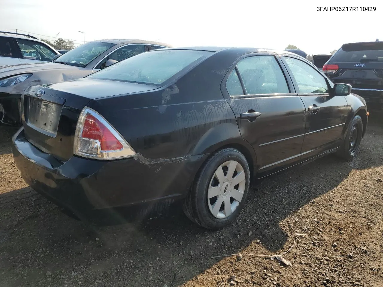 2007 Ford Fusion S VIN: 3FAHP06Z17R110429 Lot: 66505194