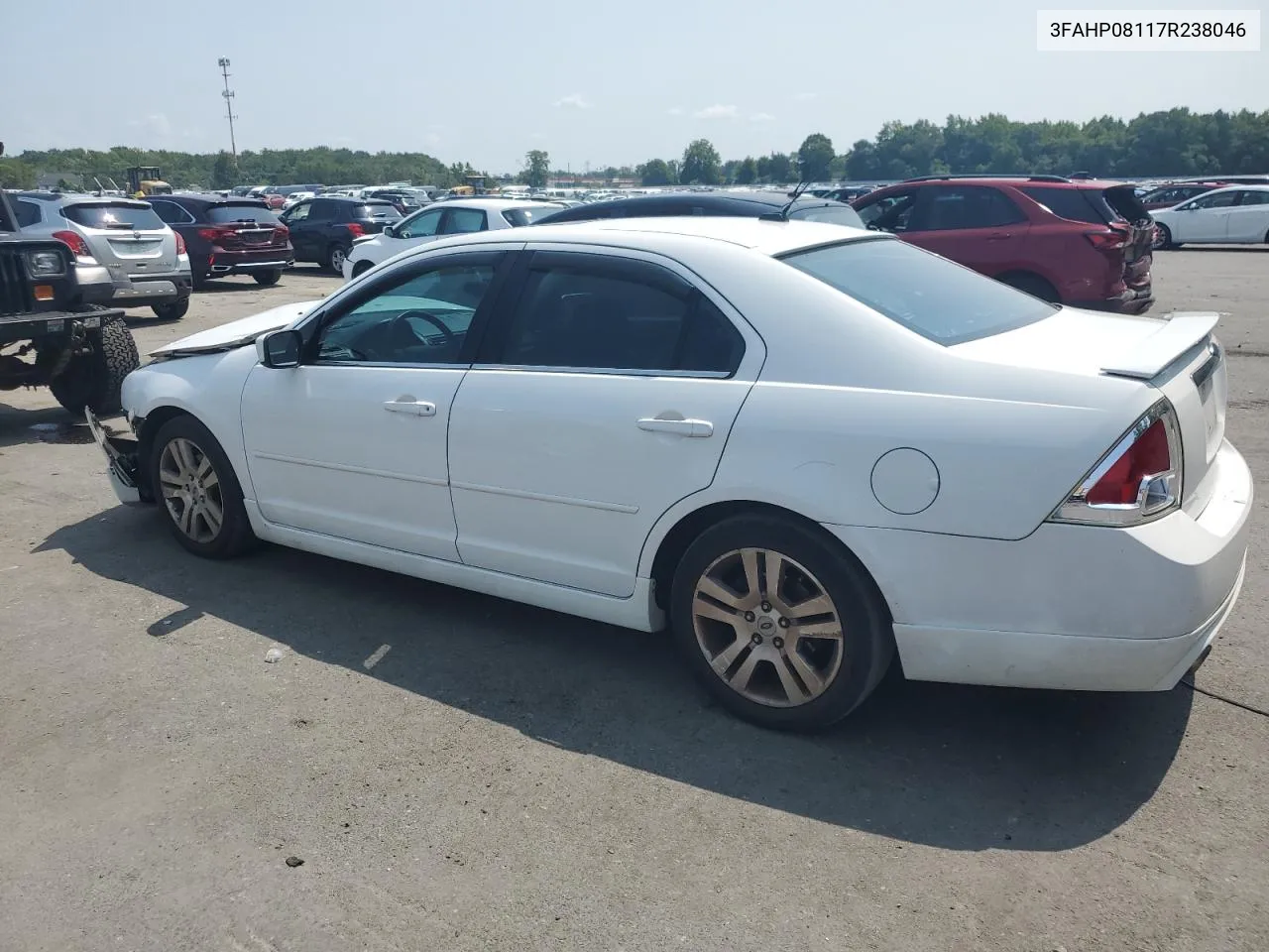 2007 Ford Fusion Sel VIN: 3FAHP08117R238046 Lot: 67342724