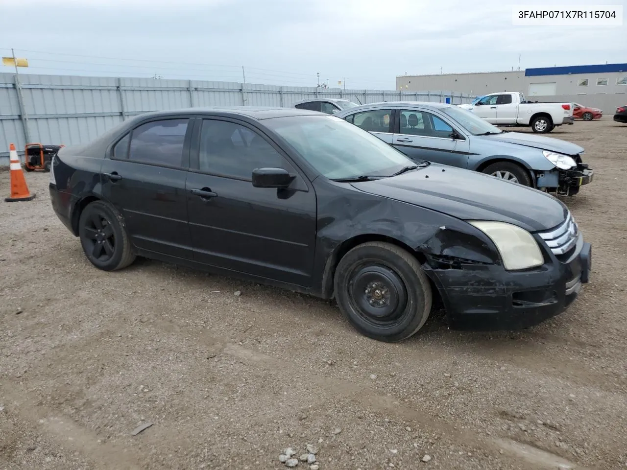 3FAHP071X7R115704 2007 Ford Fusion Se