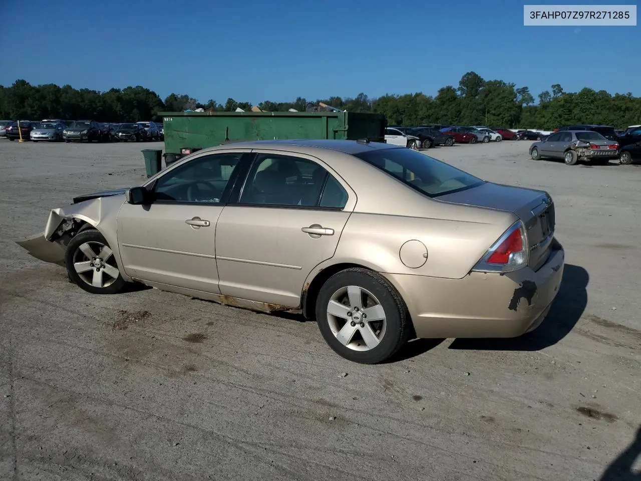 3FAHP07Z97R271285 2007 Ford Fusion Se