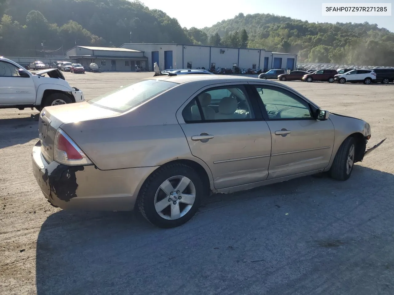 3FAHP07Z97R271285 2007 Ford Fusion Se