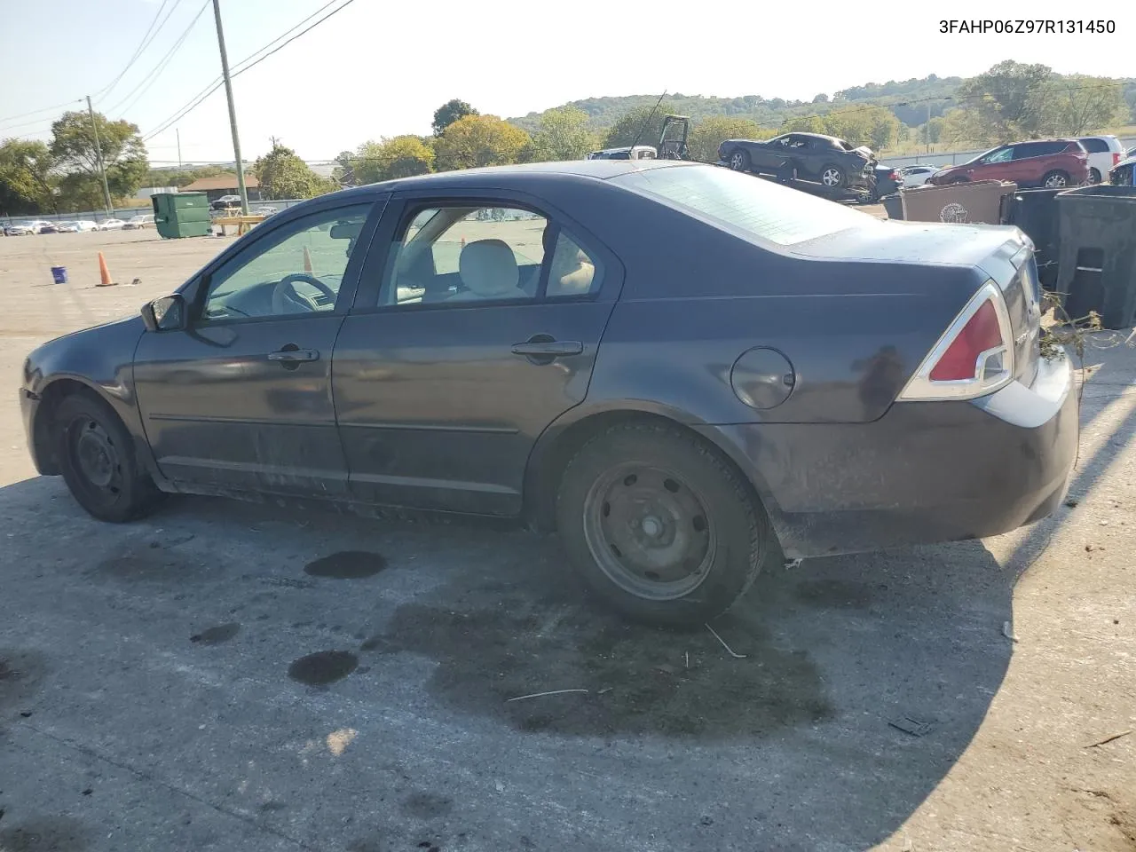 2007 Ford Fusion S VIN: 3FAHP06Z97R131450 Lot: 69604044