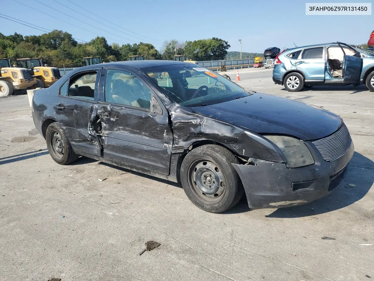 2007 Ford Fusion S VIN: 3FAHP06Z97R131450 Lot: 69604044