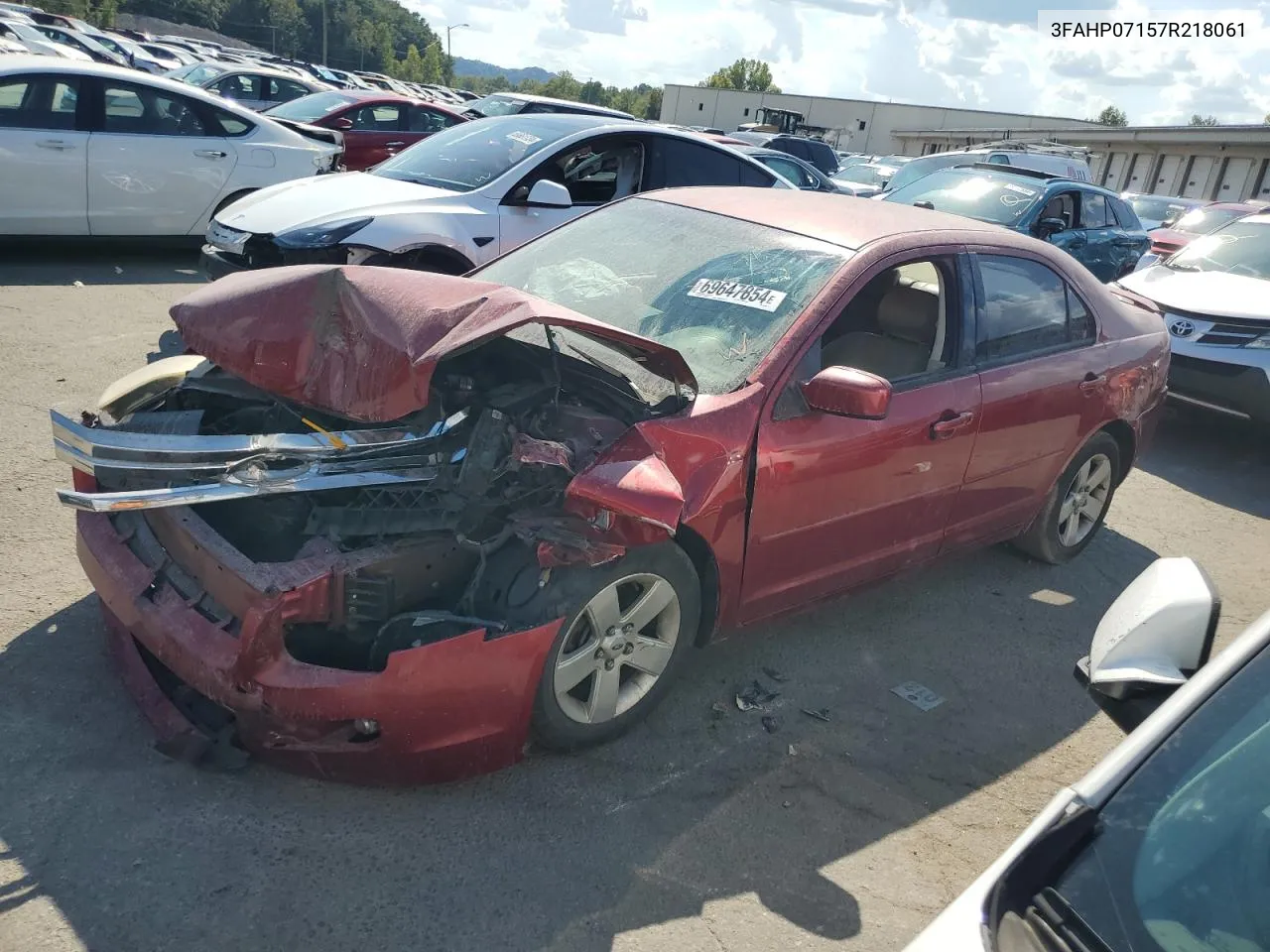 3FAHP07157R218061 2007 Ford Fusion Se