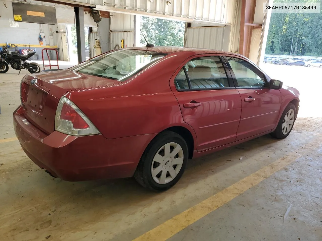 2007 Ford Fusion S VIN: 3FAHP06Z17R185499 Lot: 69967274