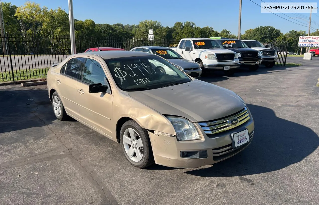 3FAHP07Z07R201755 2007 Ford Fusion Se