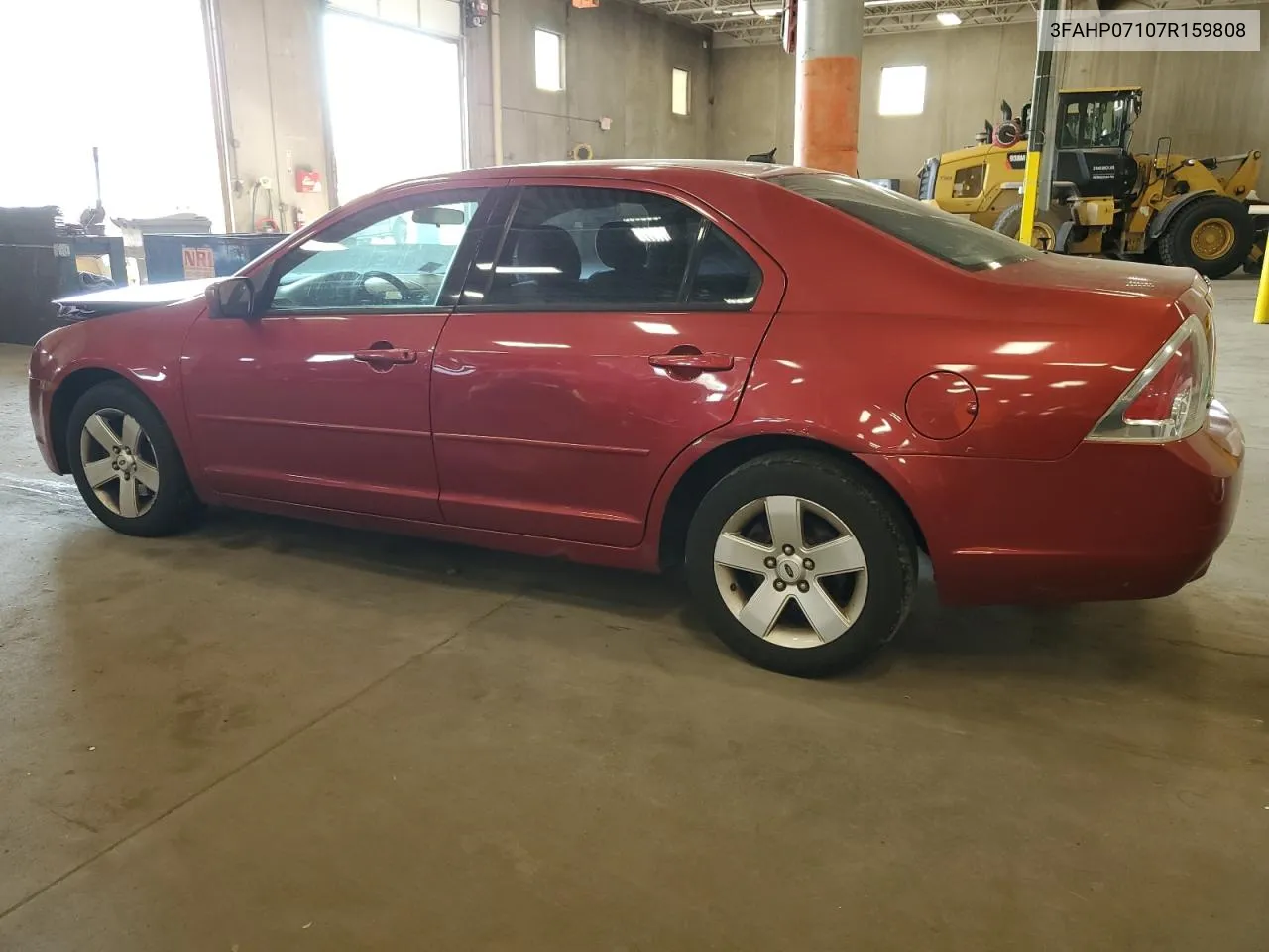 2007 Ford Fusion Se VIN: 3FAHP07107R159808 Lot: 71282794