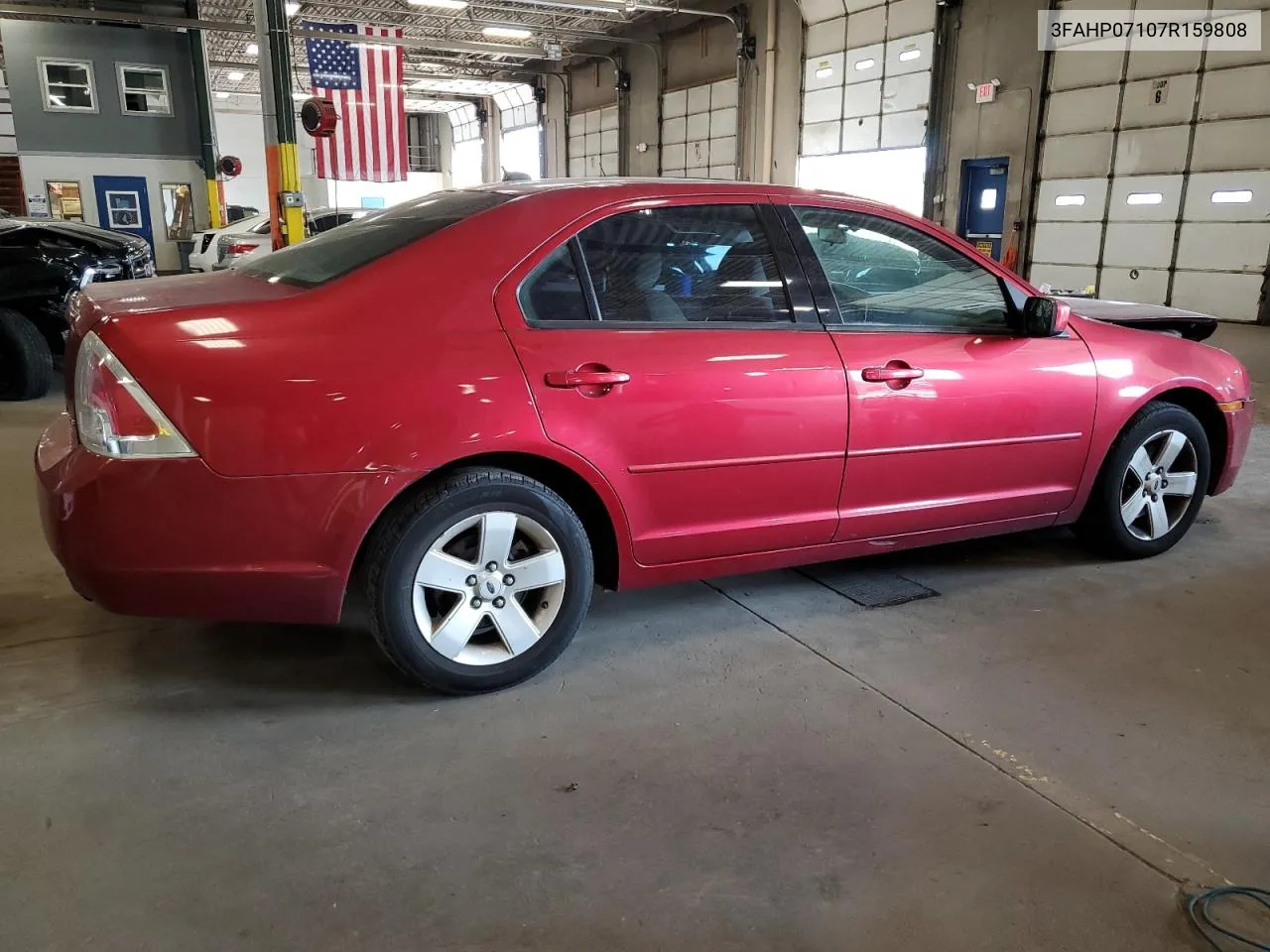 2007 Ford Fusion Se VIN: 3FAHP07107R159808 Lot: 71282794