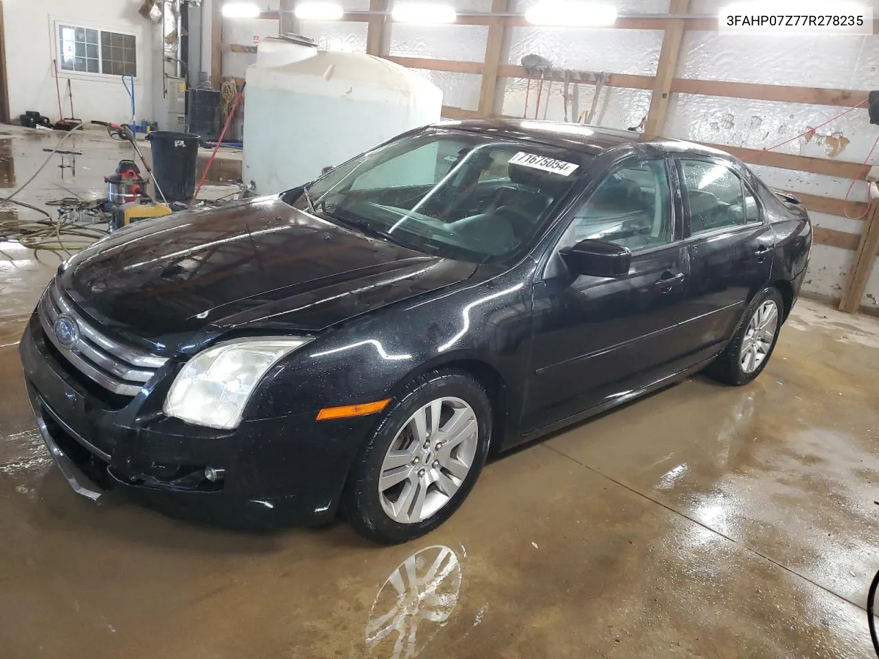 2007 Ford Fusion Se VIN: 3FAHP07Z77R278235 Lot: 71675054