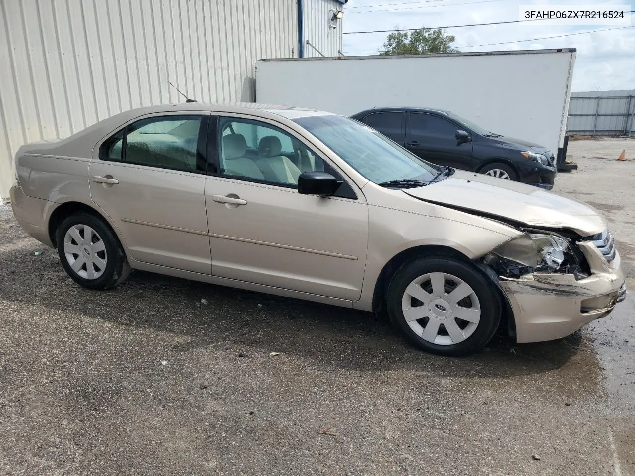 2007 Ford Fusion S VIN: 3FAHP06ZX7R216524 Lot: 71756364