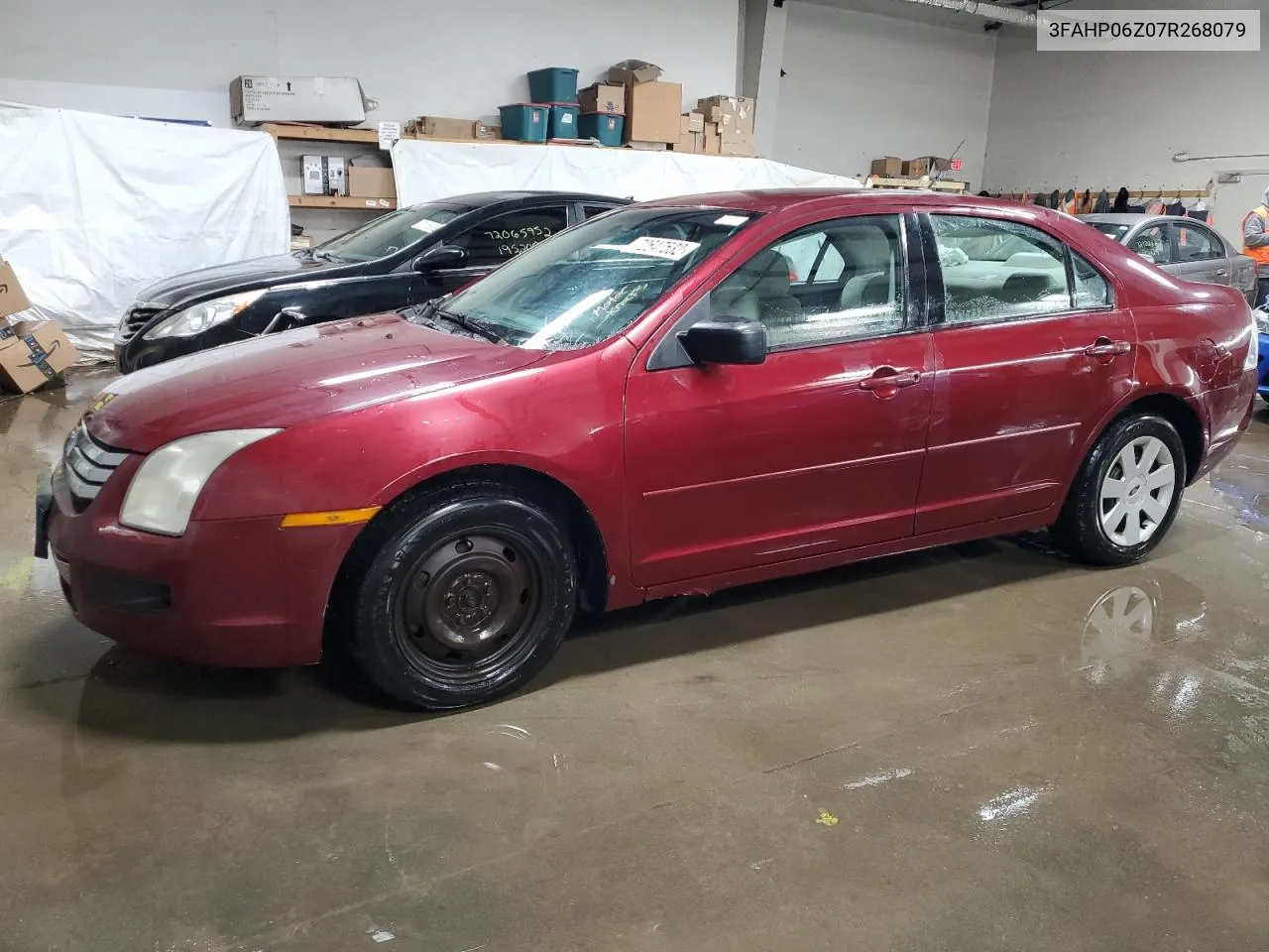 2007 Ford Fusion S VIN: 3FAHP06Z07R268079 Lot: 71939422