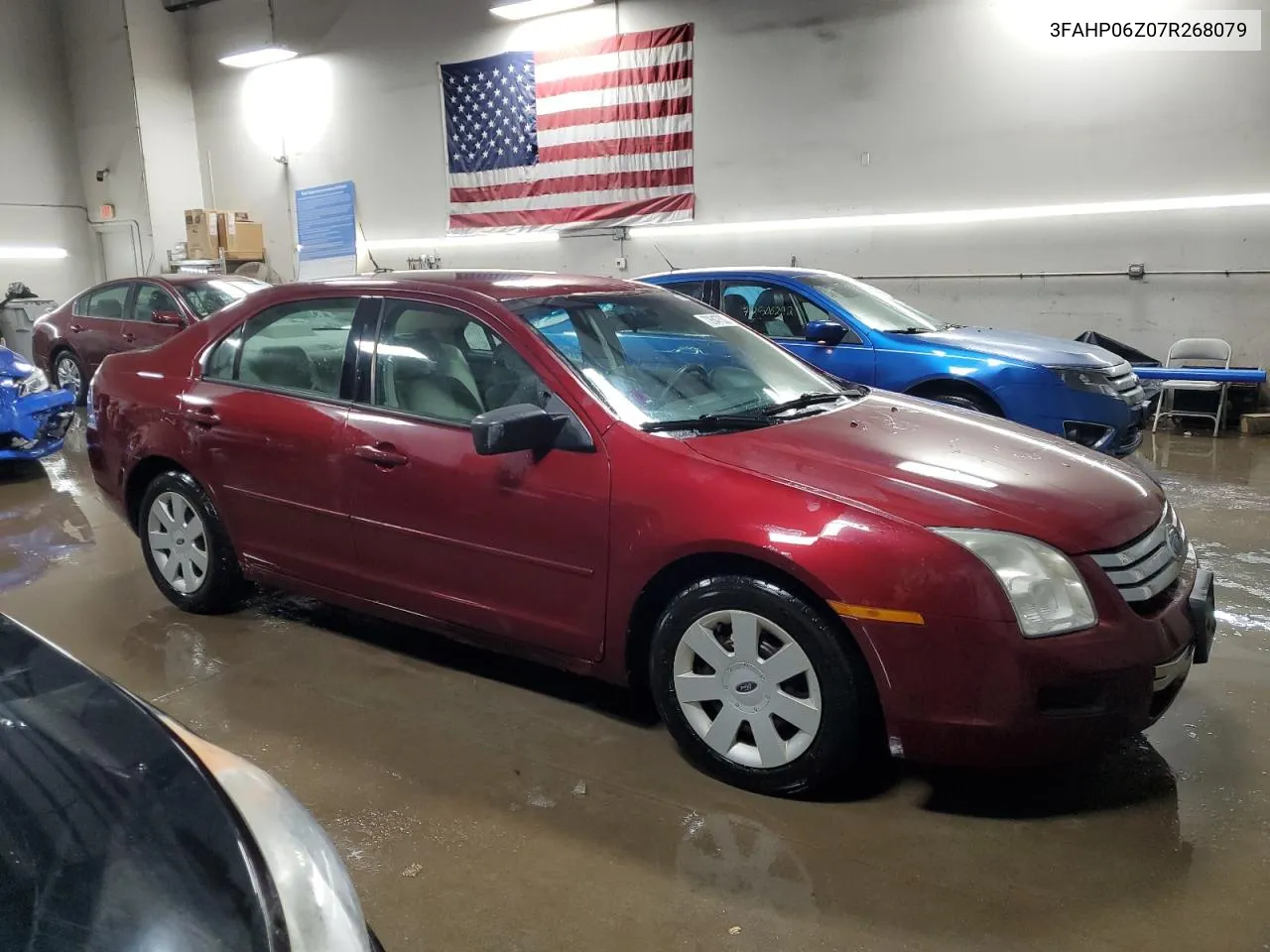 2007 Ford Fusion S VIN: 3FAHP06Z07R268079 Lot: 71939422