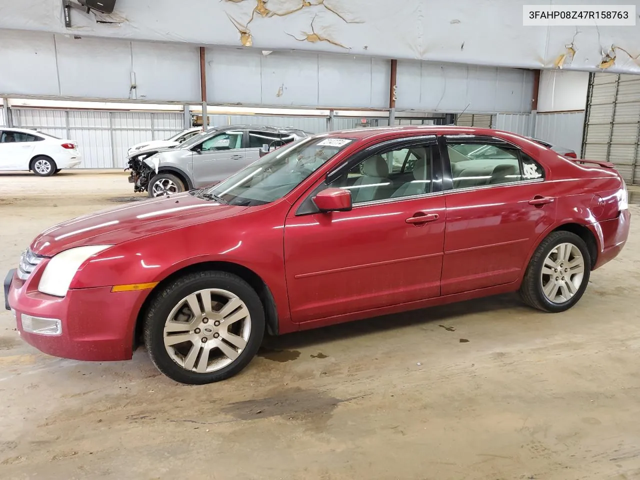 2007 Ford Fusion Sel VIN: 3FAHP08Z47R158763 Lot: 72147774