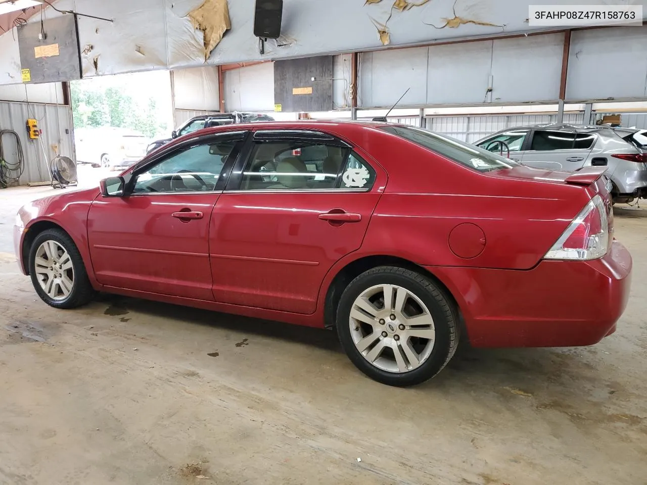 2007 Ford Fusion Sel VIN: 3FAHP08Z47R158763 Lot: 72147774