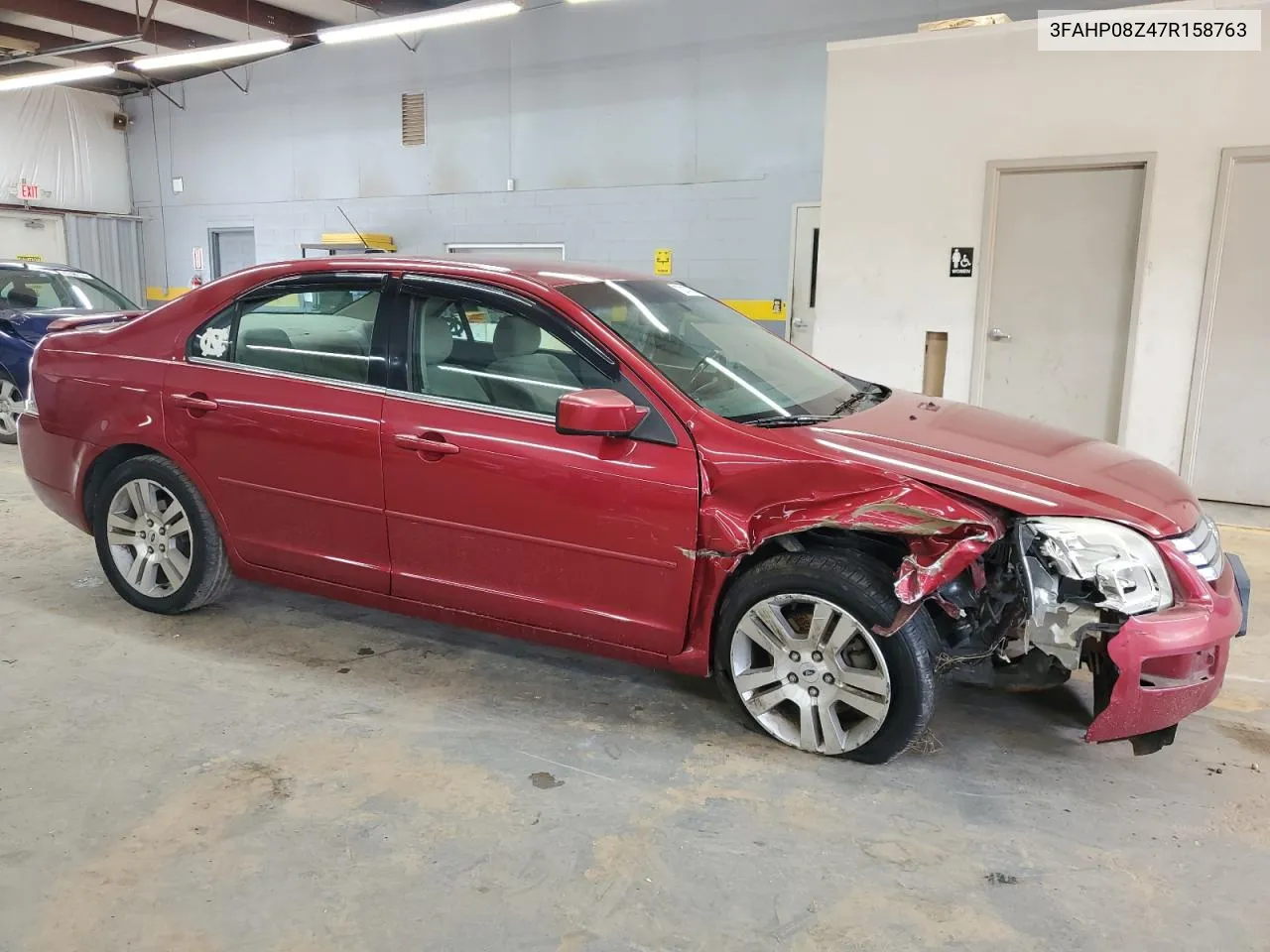 2007 Ford Fusion Sel VIN: 3FAHP08Z47R158763 Lot: 72147774