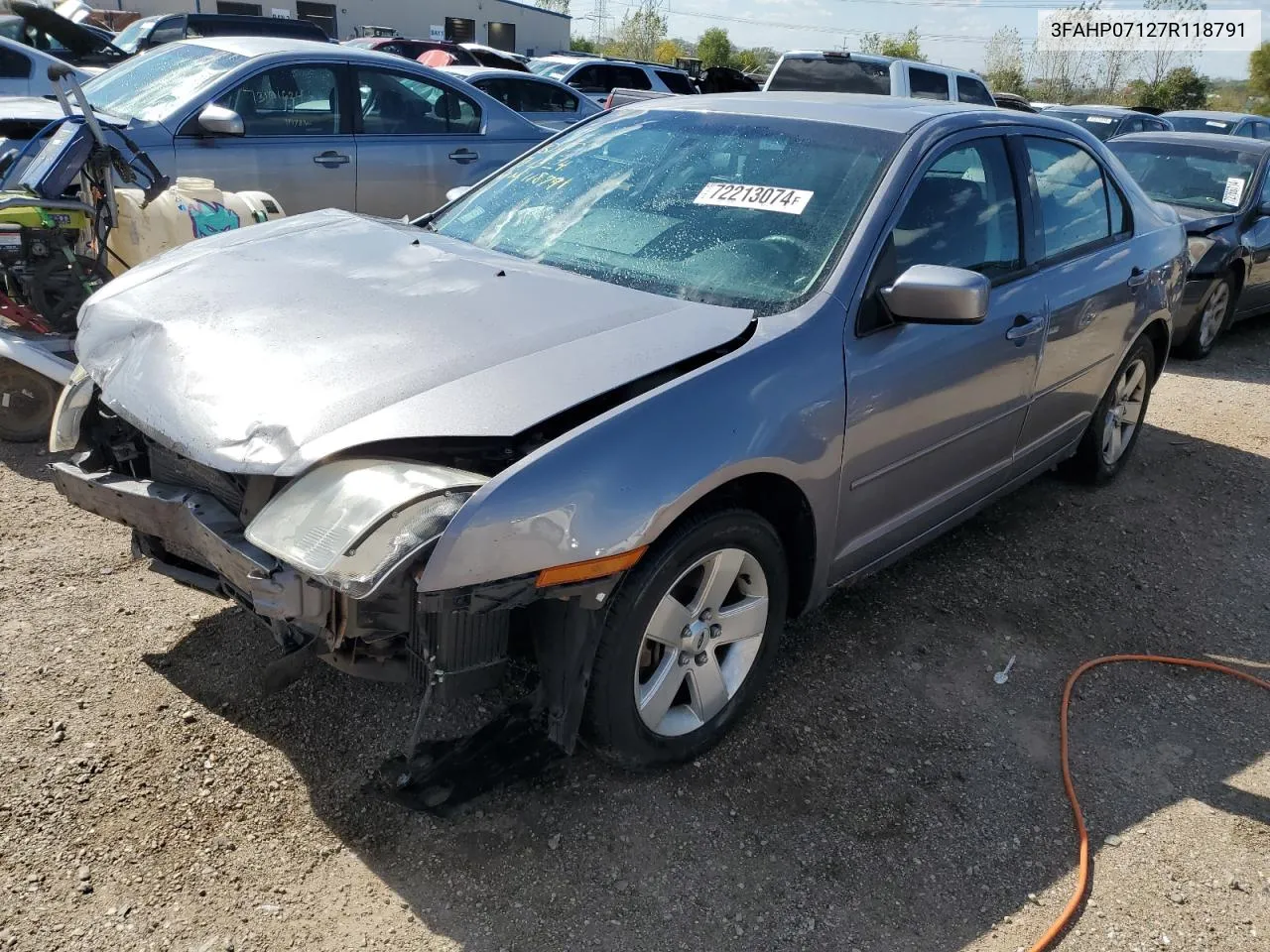 3FAHP07127R118791 2007 Ford Fusion Se