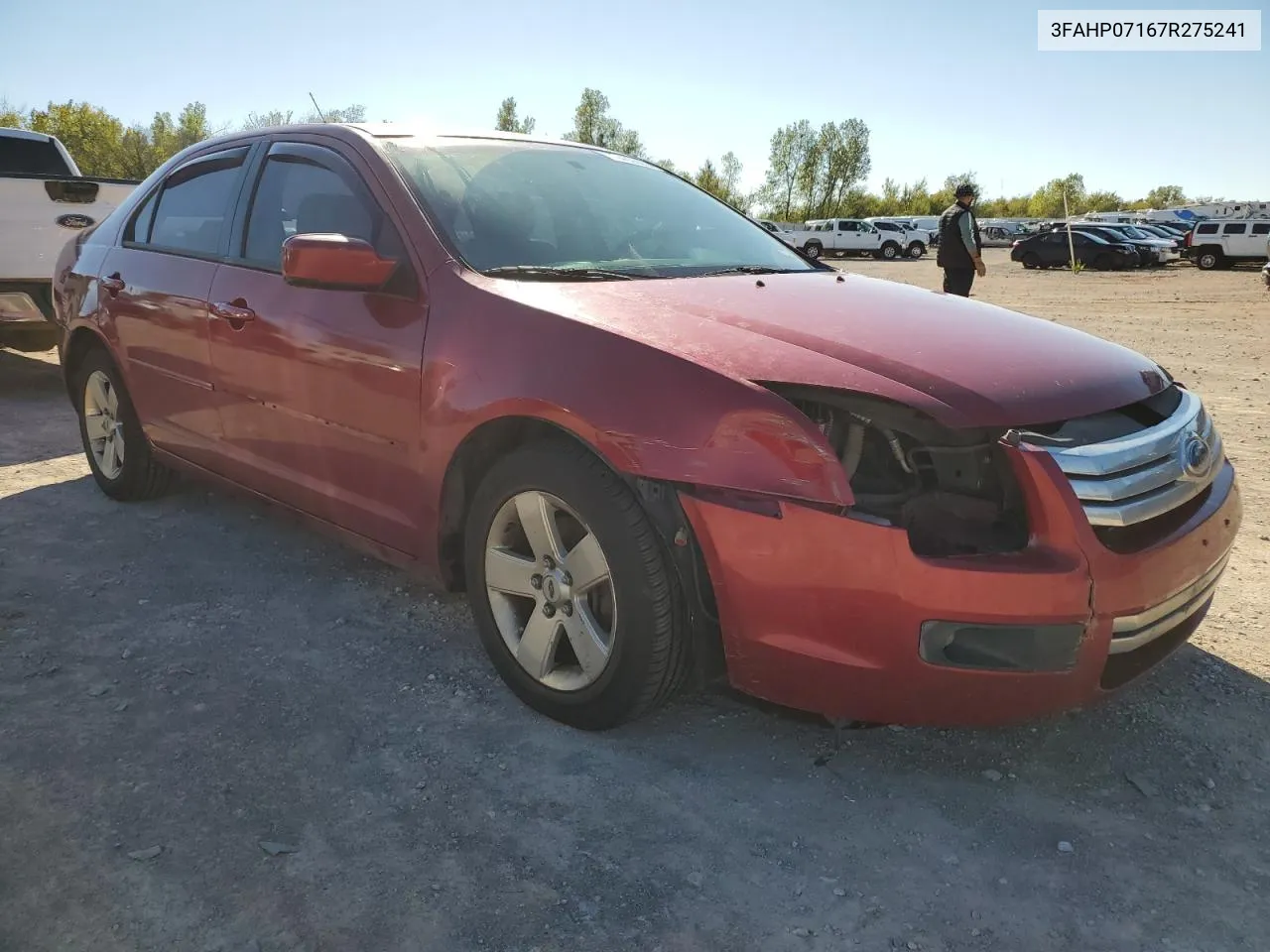 3FAHP07167R275241 2007 Ford Fusion Se