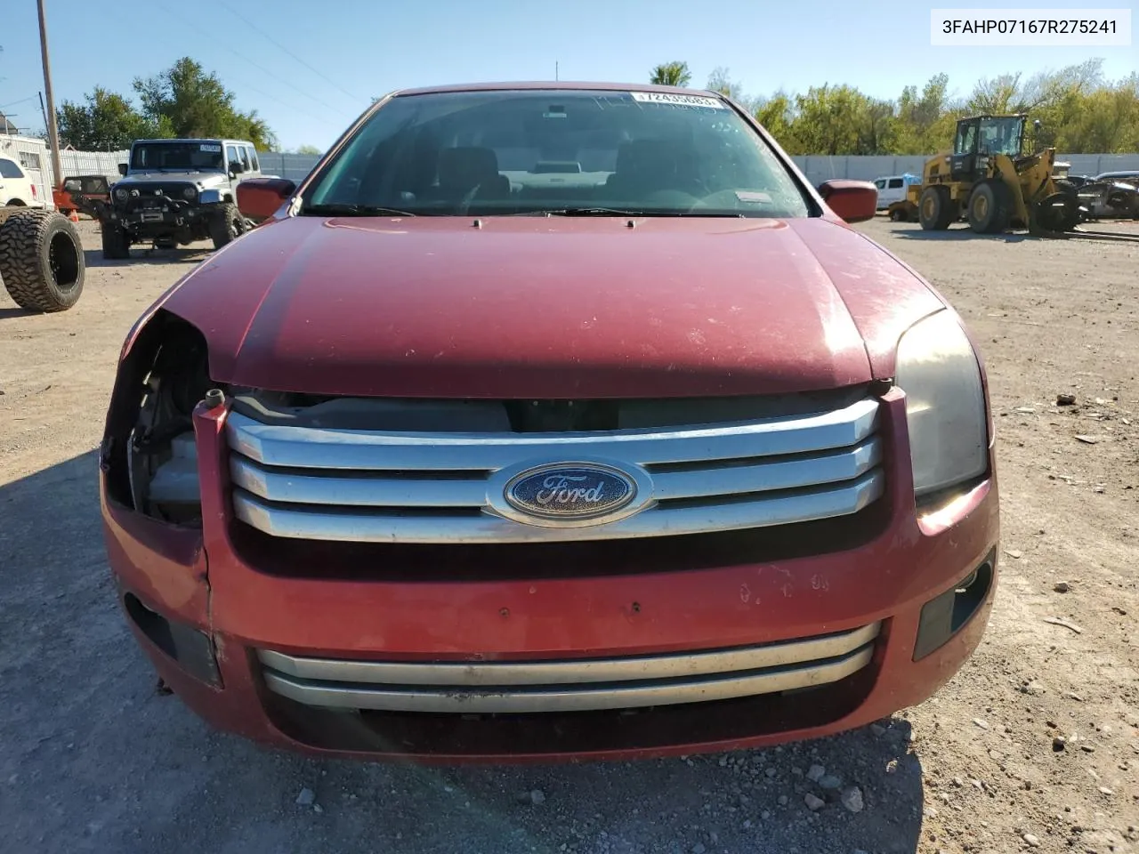 3FAHP07167R275241 2007 Ford Fusion Se