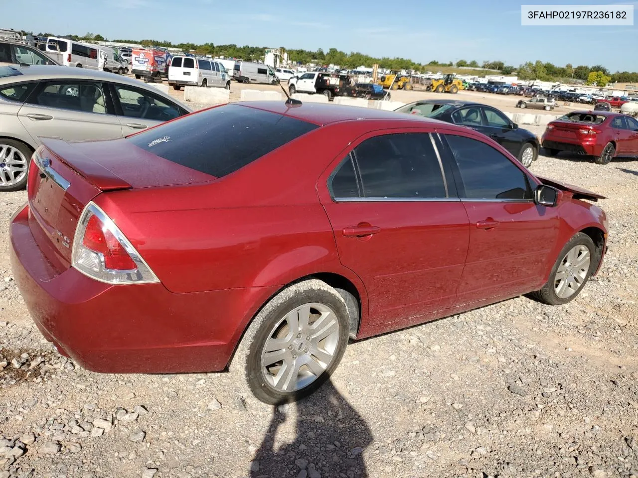 2007 Ford Fusion Sel VIN: 3FAHP02197R236182 Lot: 73112354