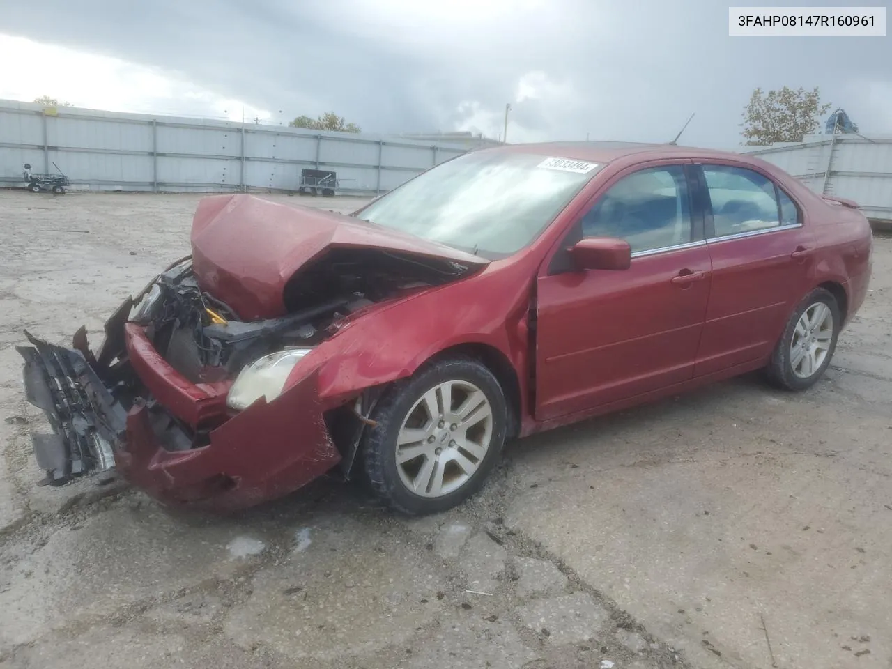 3FAHP08147R160961 2007 Ford Fusion Sel