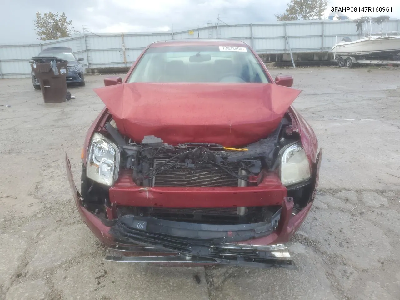 3FAHP08147R160961 2007 Ford Fusion Sel