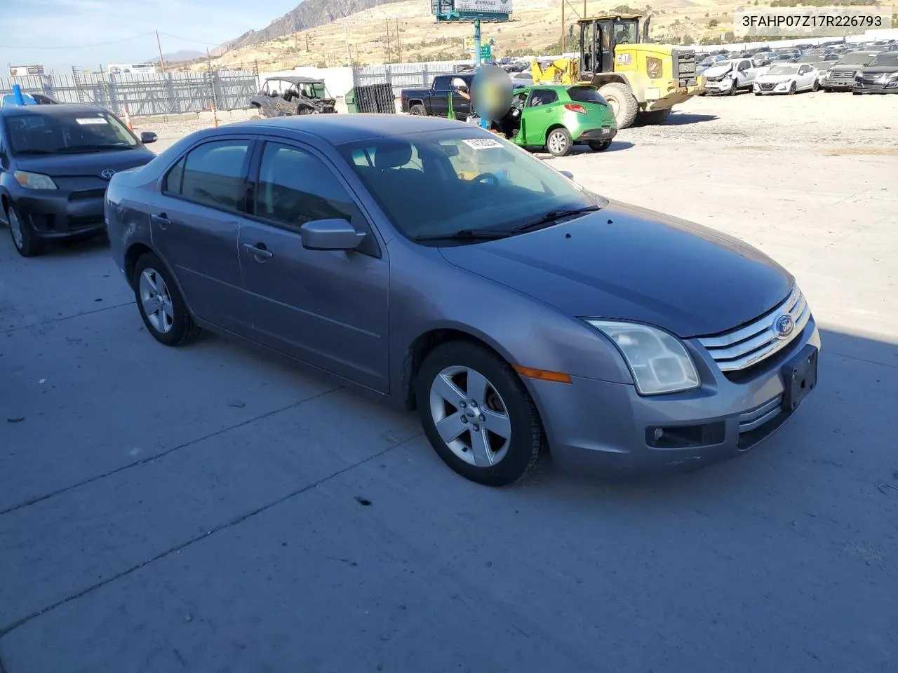 3FAHP07Z17R226793 2007 Ford Fusion Se