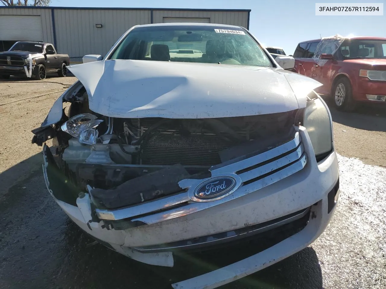 3FAHP07Z67R112594 2007 Ford Fusion Se