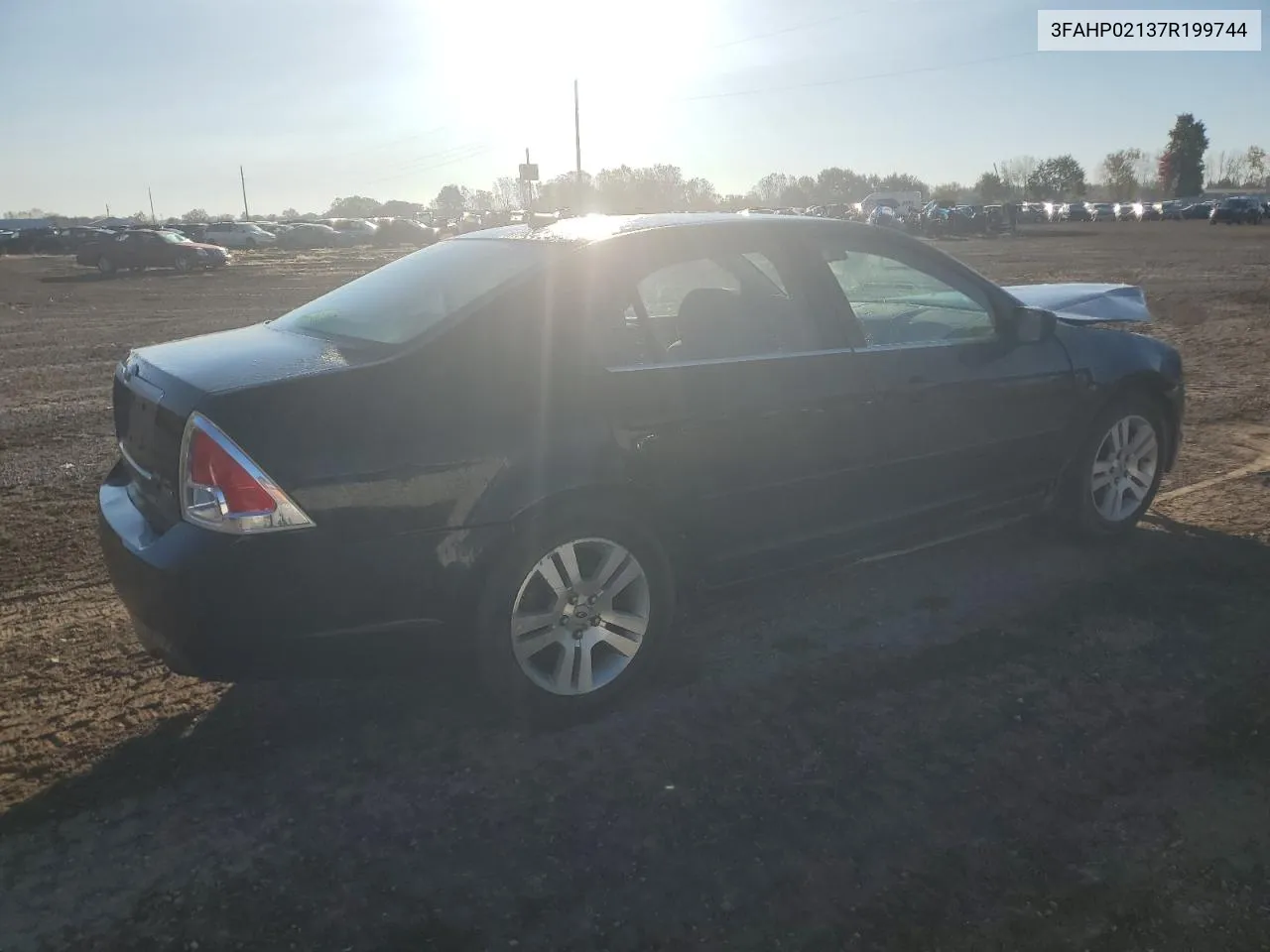 2007 Ford Fusion Sel VIN: 3FAHP02137R199744 Lot: 76302094