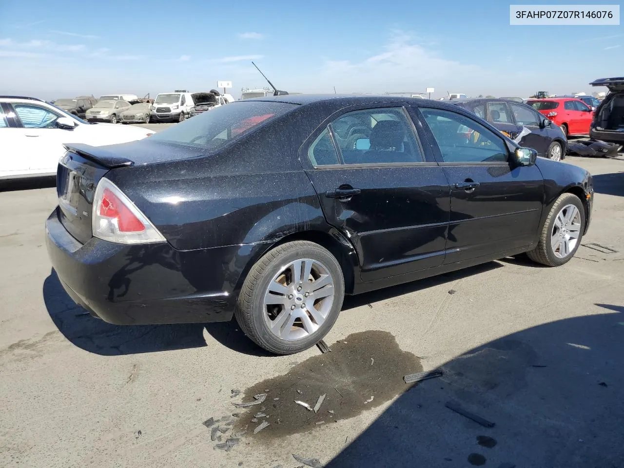 2007 Ford Fusion Se VIN: 3FAHP07Z07R146076 Lot: 77144844