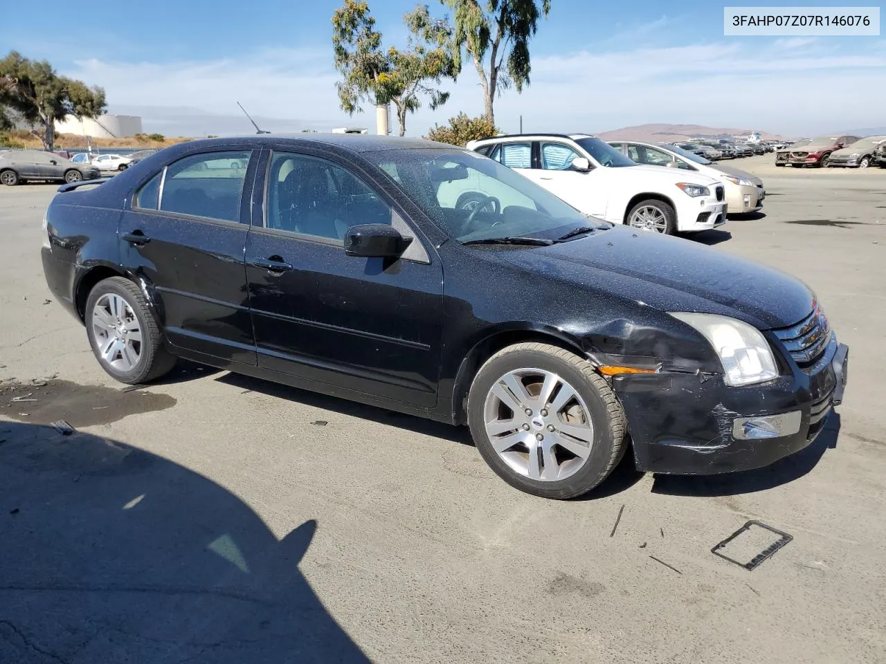 2007 Ford Fusion Se VIN: 3FAHP07Z07R146076 Lot: 77144844