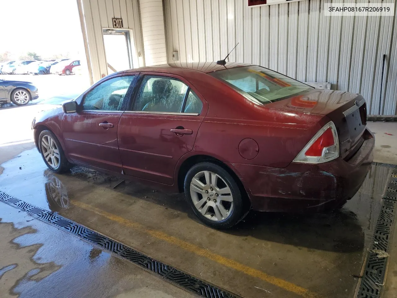 3FAHP08167R206919 2007 Ford Fusion Sel