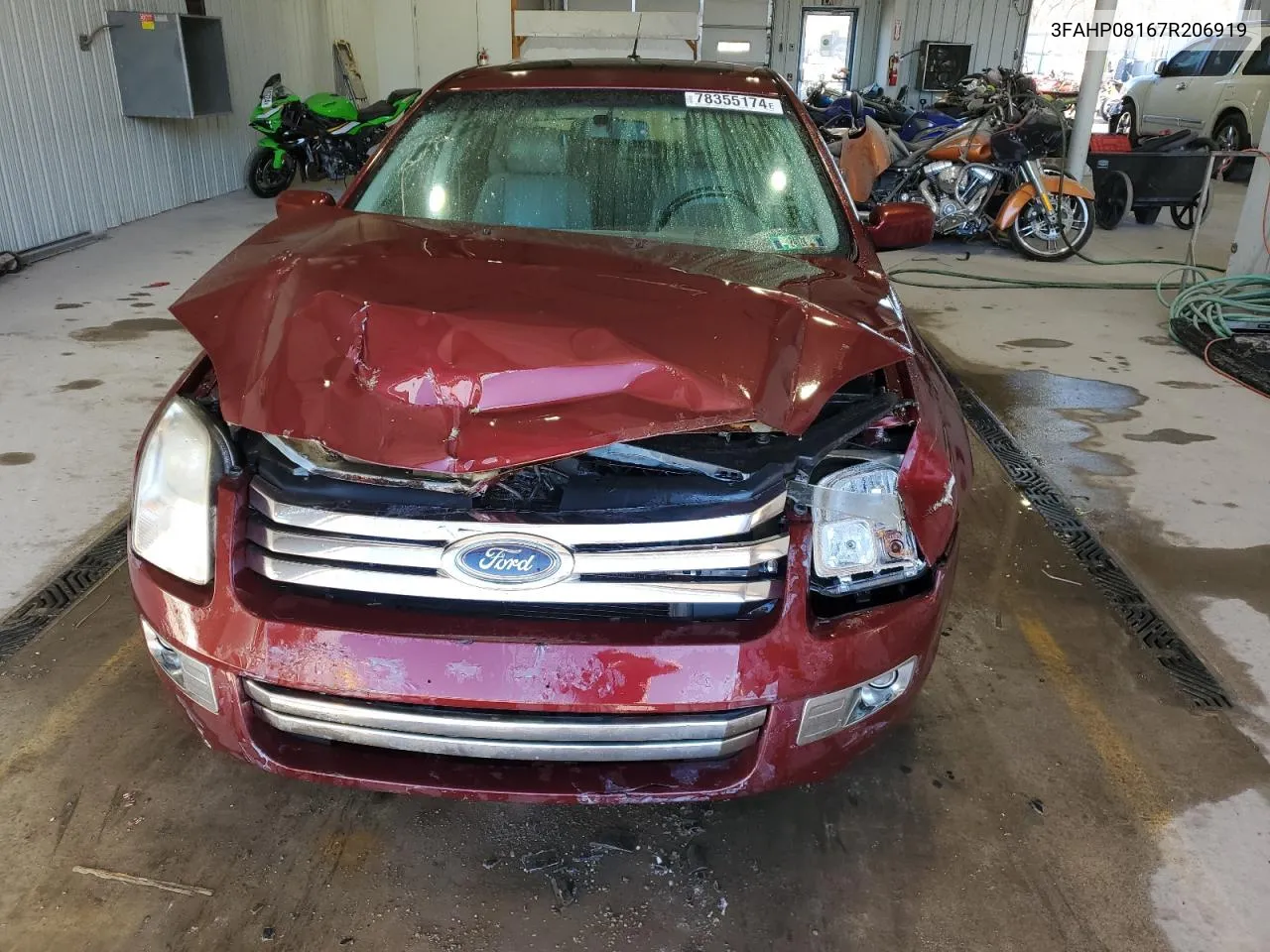 3FAHP08167R206919 2007 Ford Fusion Sel