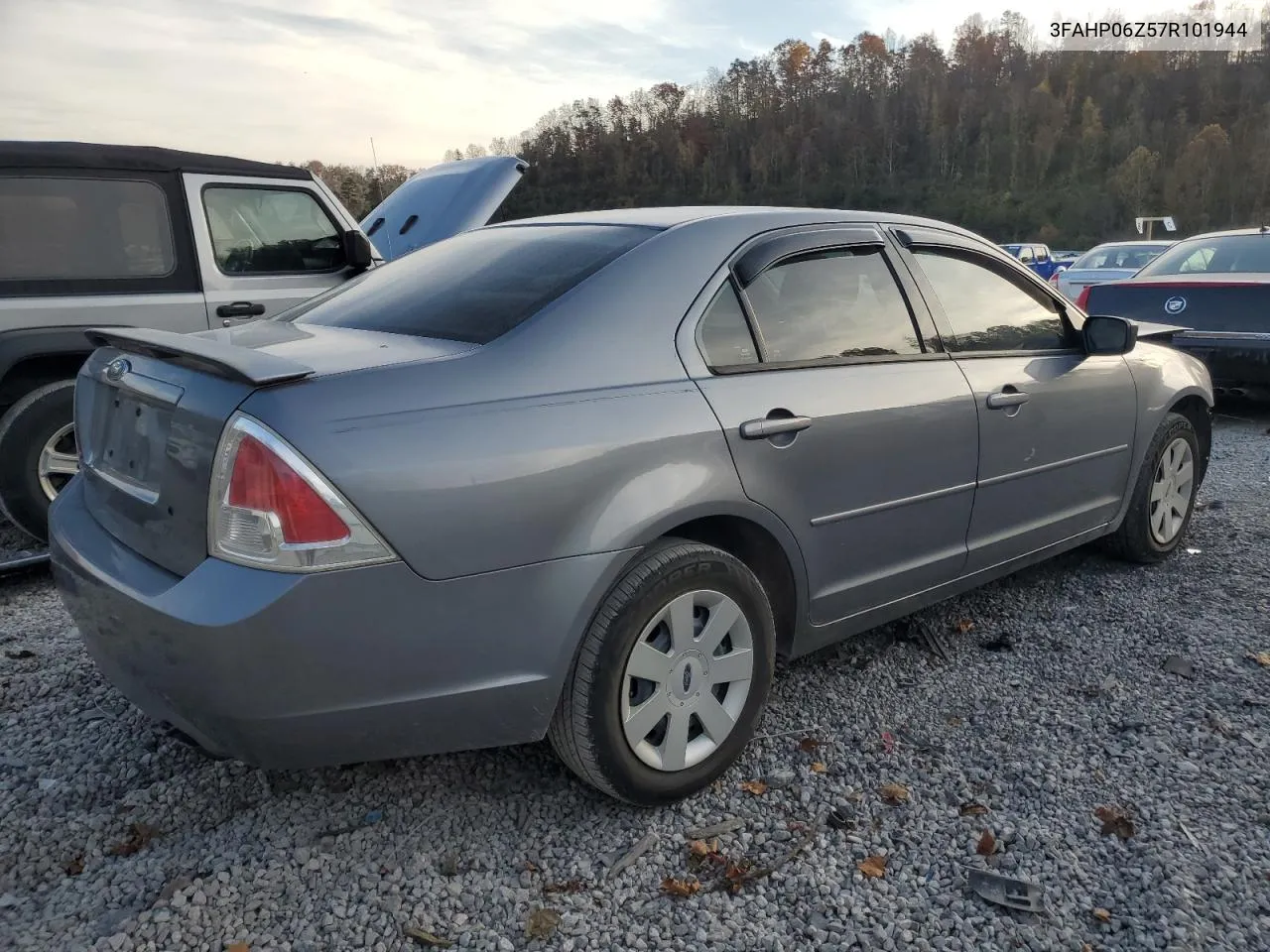 2007 Ford Fusion S VIN: 3FAHP06Z57R101944 Lot: 78661804