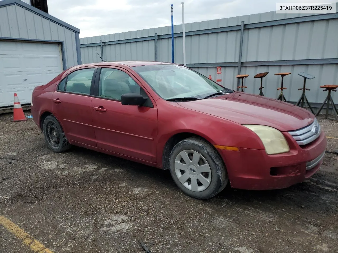 2007 Ford Fusion S VIN: 3FAHP06Z37R225419 Lot: 78859924