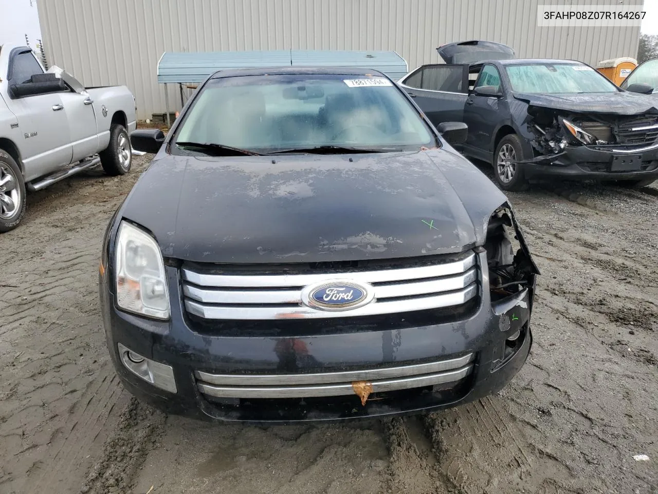 2007 Ford Fusion Sel VIN: 3FAHP08Z07R164267 Lot: 78871594