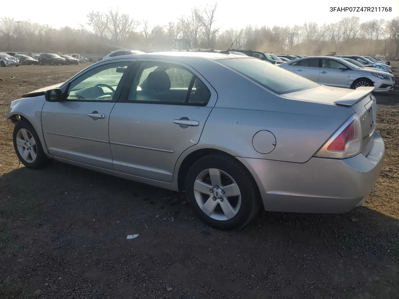 2007 Ford Fusion Se VIN: 3FAHP07Z47R211768 Lot: 78935754