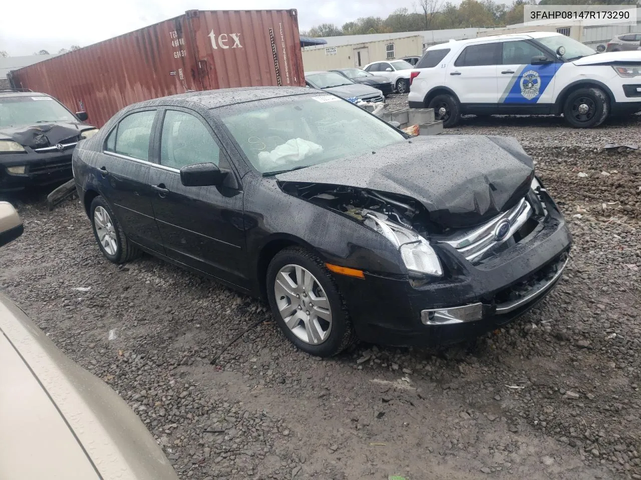 2007 Ford Fusion Sel VIN: 3FAHP08147R173290 Lot: 79007044