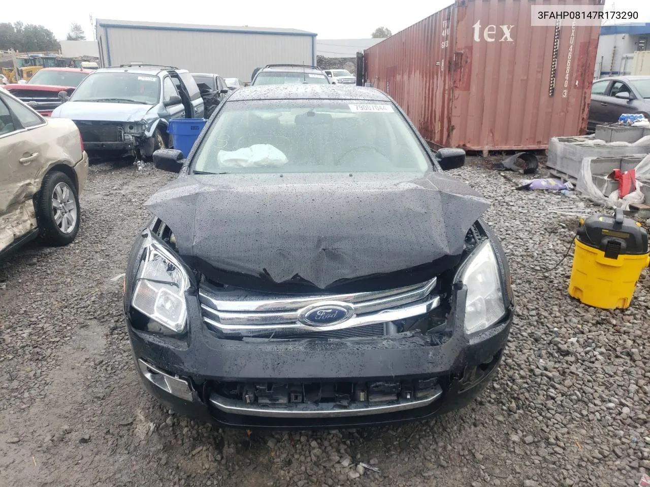 2007 Ford Fusion Sel VIN: 3FAHP08147R173290 Lot: 79007044