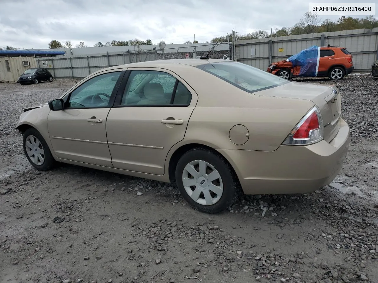 2007 Ford Fusion S VIN: 3FAHP06Z37R216400 Lot: 79551094