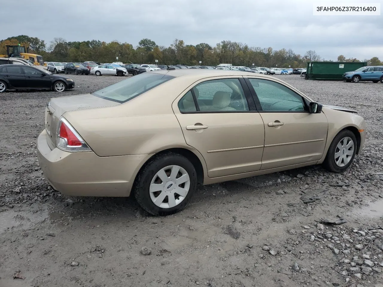 2007 Ford Fusion S VIN: 3FAHP06Z37R216400 Lot: 79551094