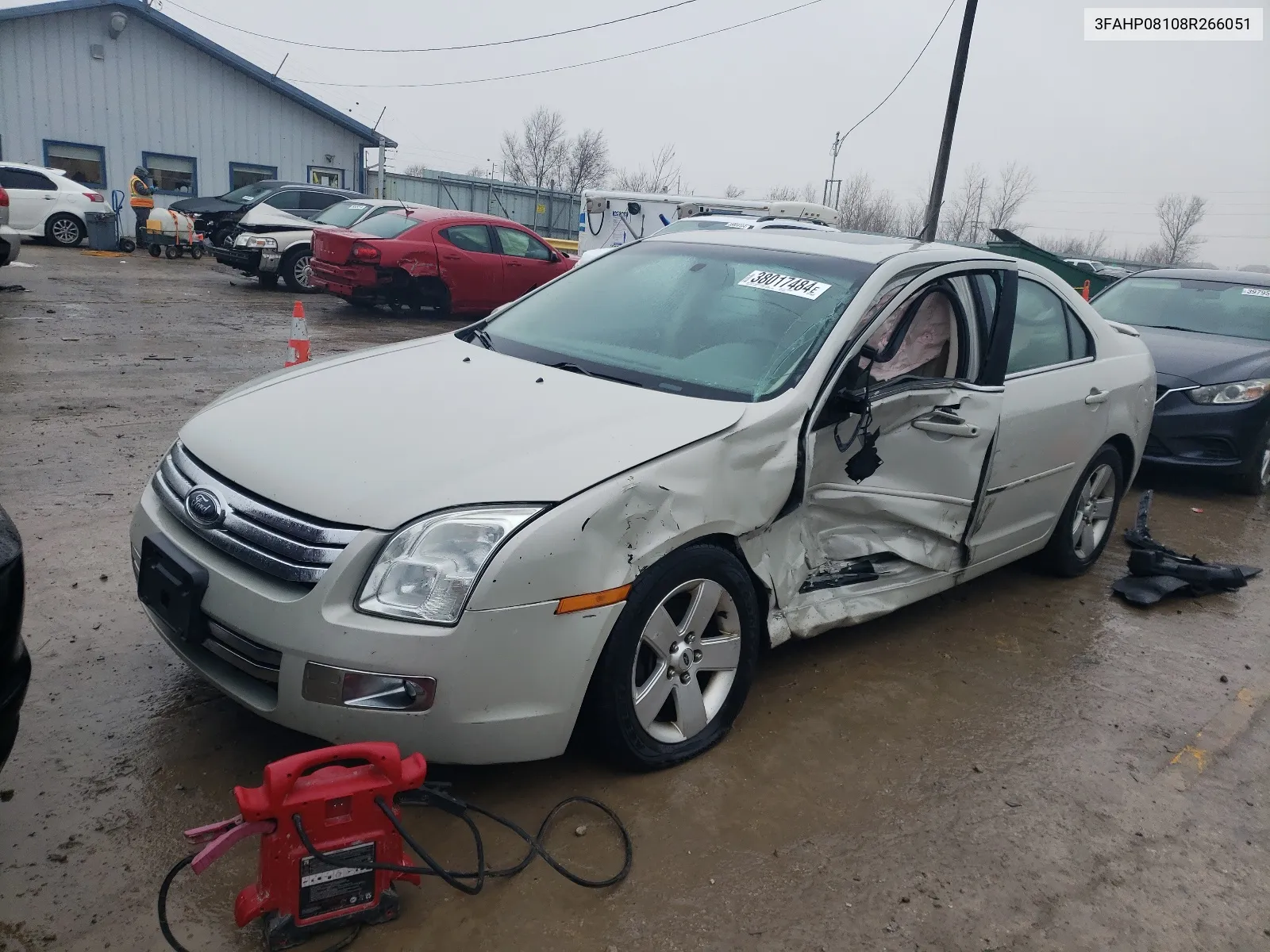 2008 Ford Fusion Sel VIN: 3FAHP08108R266051 Lot: 38017484