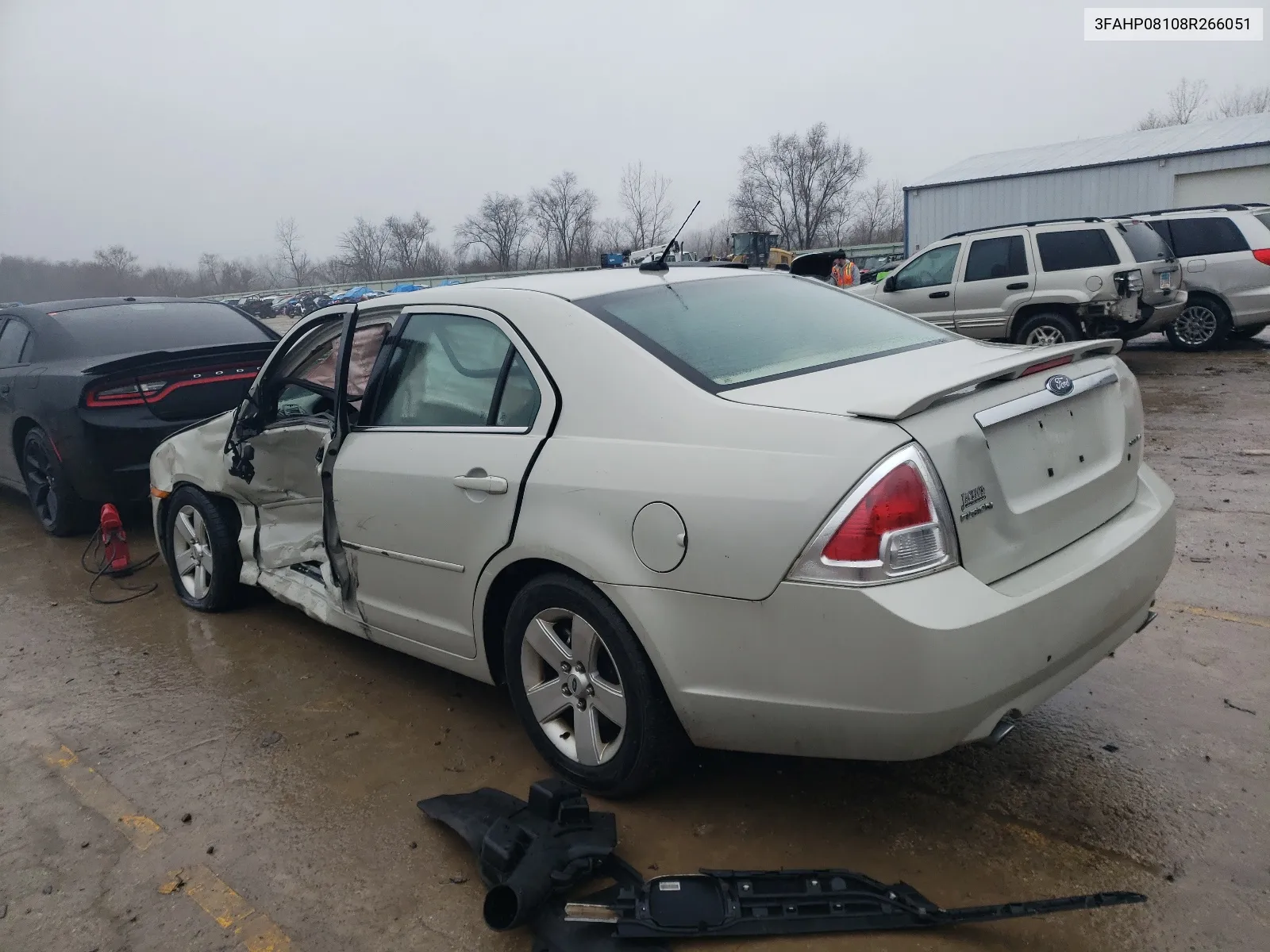 2008 Ford Fusion Sel VIN: 3FAHP08108R266051 Lot: 38017484