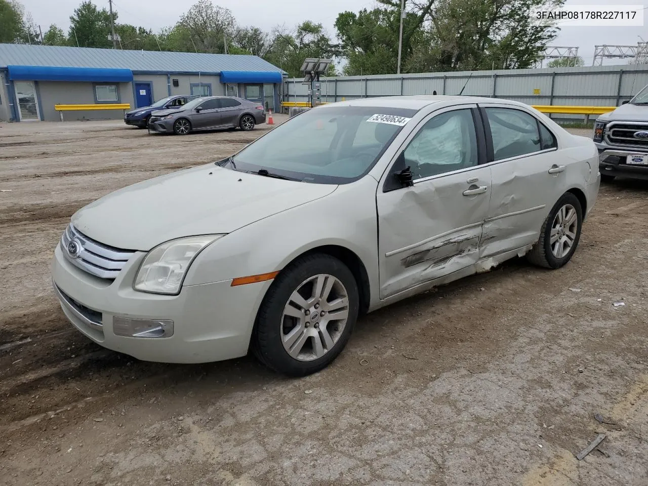 2008 Ford Fusion Sel VIN: 3FAHP08178R227117 Lot: 52490634