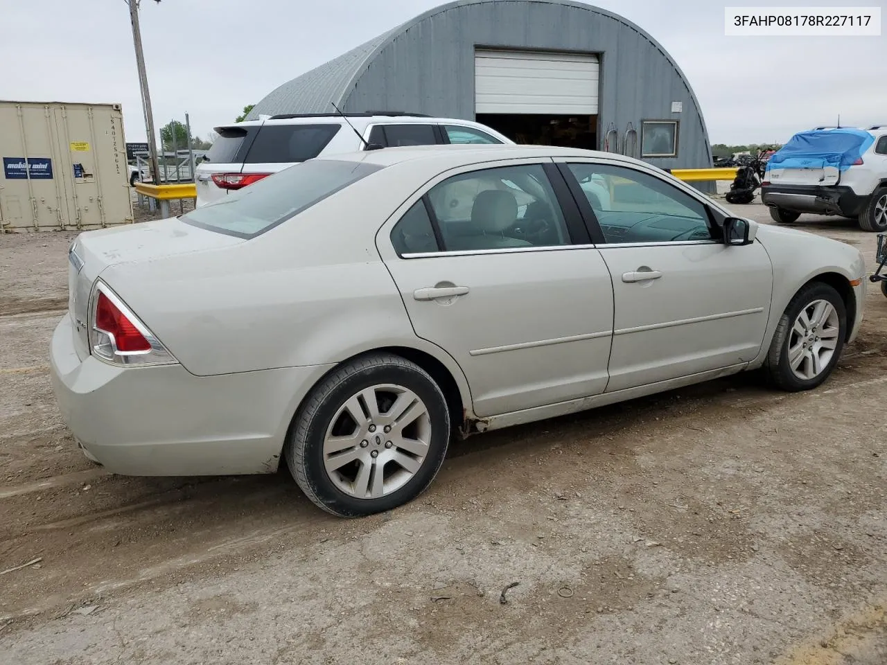 2008 Ford Fusion Sel VIN: 3FAHP08178R227117 Lot: 52490634