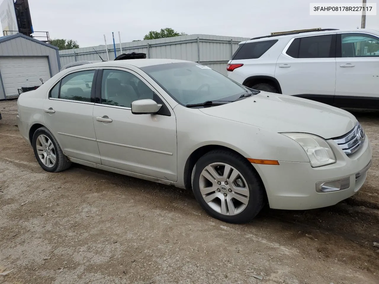 2008 Ford Fusion Sel VIN: 3FAHP08178R227117 Lot: 52490634